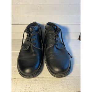 ECCO Black Leather Gore-Tex Lace-Up Shoes Men’s 9 Comfort Waterproof